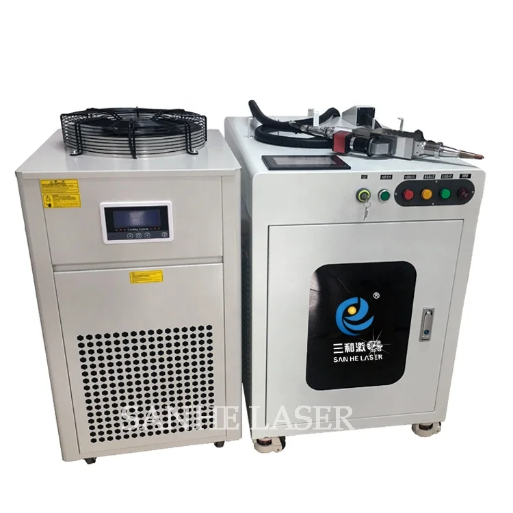 
China Raycus 1000W metal automatic alibaba hot sale manual Continuous fiber laser welding machine <span style=
