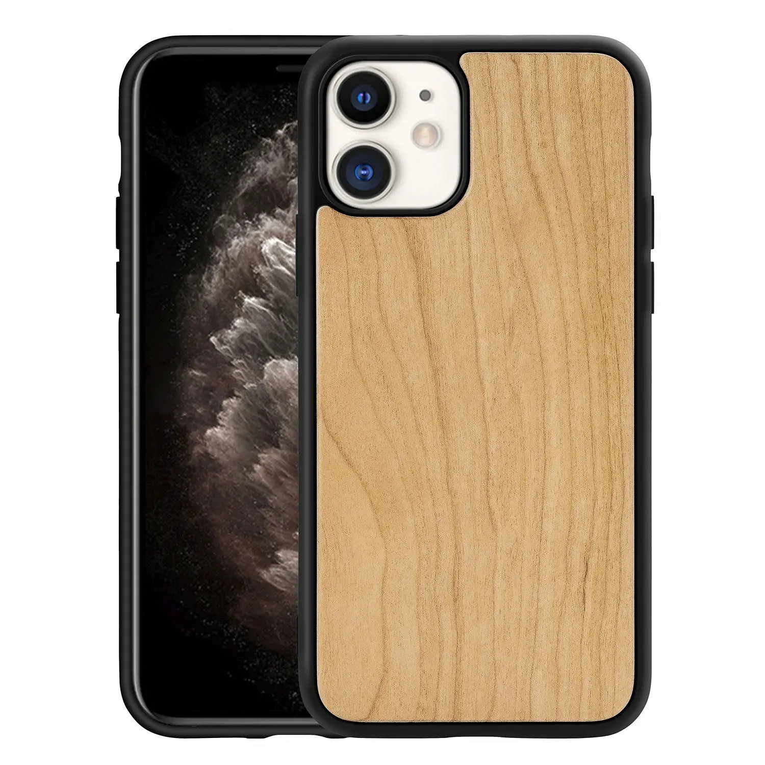 

Custom Real Original Wooden Friendly Hard Handphone Mobilephone Wood Cover Phone Case Shell For iPhone 6P 6 Plus Case