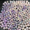 Wholesale Gemstone Beads Natural Aqua Angel Aura Quartz Crystal Sphere for Jewelry Making
