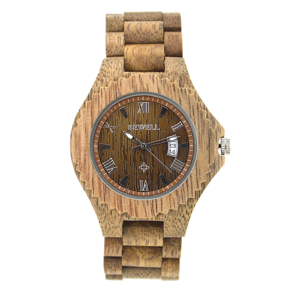 

Black walnut wood material watch wood watch with Japanese movement wooden clock