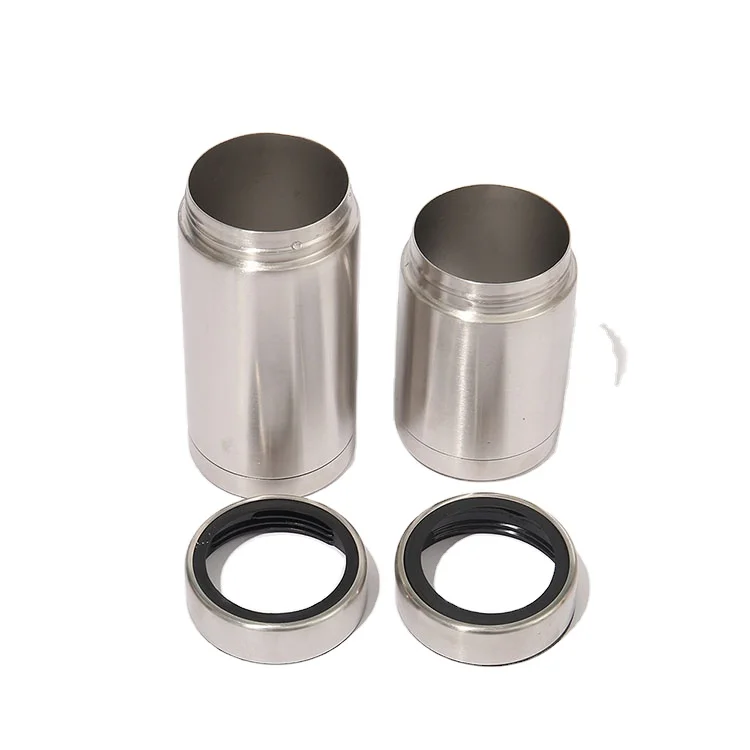 

Custom Logo stainless steel vacuum insulated can cooler beer cooler holder