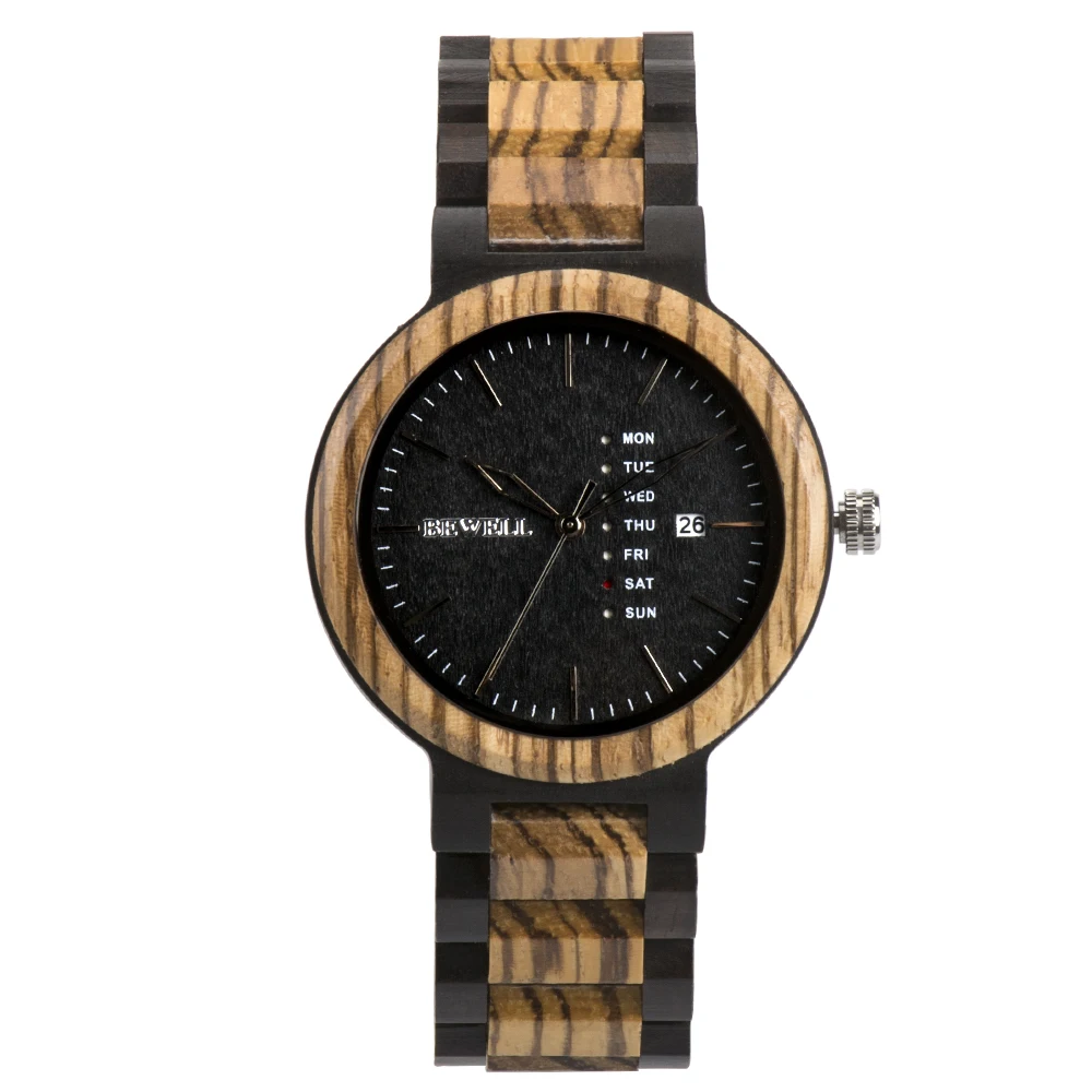 

Wooden Watch Wood Men's Designed Instock available ready for sale also OEM welcome Water resistant Watch Stainless Steel