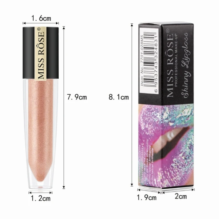 

Miss rose Waterproof Long Lasting Moisturizing Shimmer Lip gloss