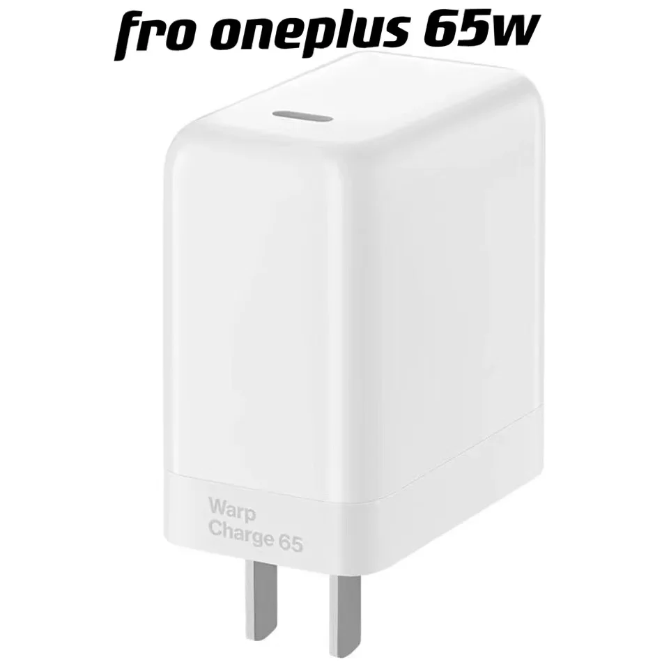 

65W us ch Plug Warp Charge 65 Power Adapter Type-C to Type-C Cable For OnePlus 9pro 8T one plus 7 7T pro 8 8t 9 pro nord 100 ce