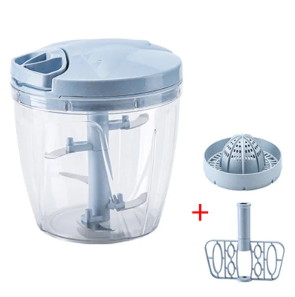 

900 ML Gadget Manual Garlic Masher Vegetable Chili Meat Garlic Masher Machine Garlic Mashing Kitchen Accessory