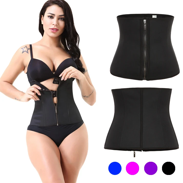 

Plus Size Neoprene Women Shapers Belt Slimming Modeling Strap Steel Boned Postpartum Shapewear Sexy Corsets Latex Waist Trainer