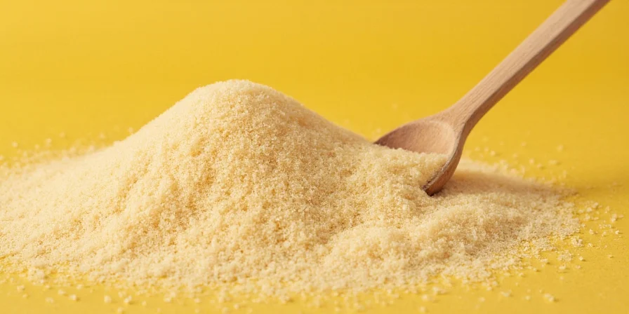 Visual comparison chart of different types of sugar including demerara