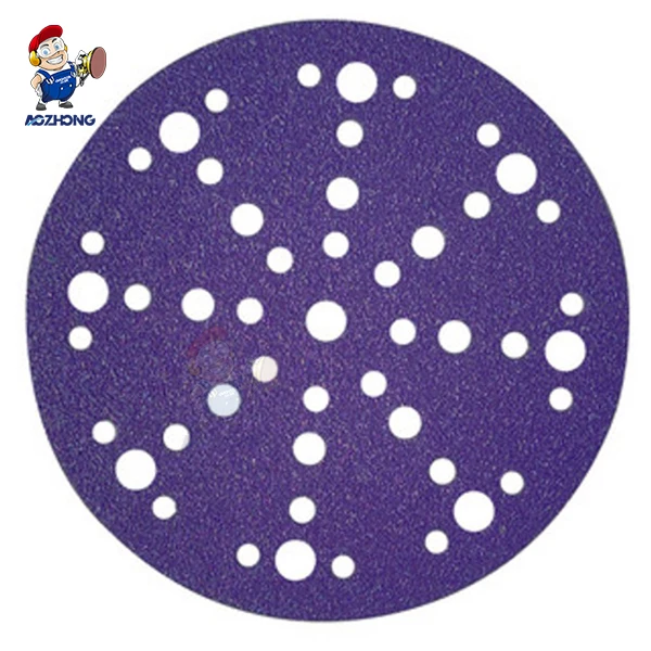 3inch 75mm Sanding Paper 800 grit Purple Finishing Sand Paper 3m Automobile Sand Paper