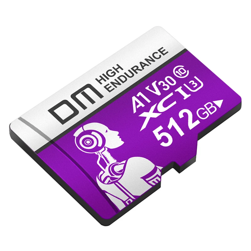 

Wholesale Custom LOGO OEM TF Card 32gb 64gb C10 Full Capacity Micro Memory SD Card, Purple