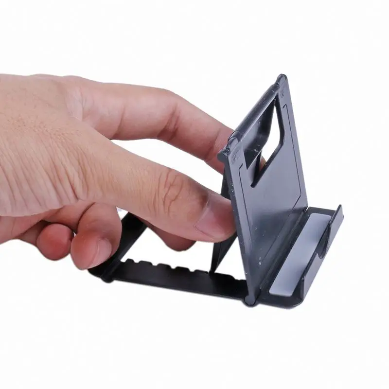 

Folding phone holder REKqt desk cell phone stand, Black white red blue yellow