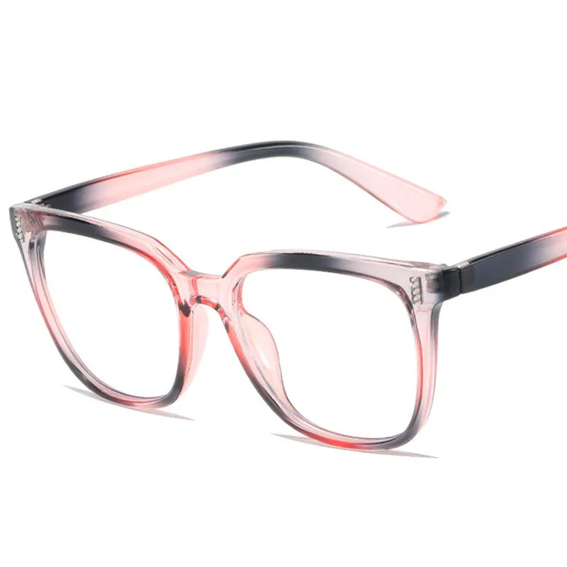 

2023 New trending women Optical Frames Anti Blue Light Blocking Filter Computer Eyewear Glasses square tr90 spectacle frames