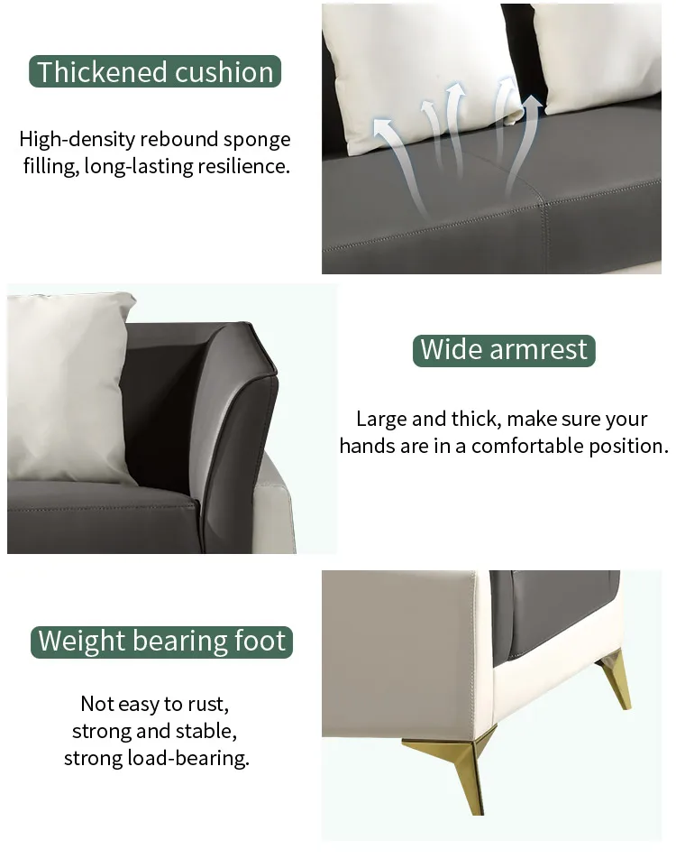 Pengpai Handle Office Furniture One Set Wohnzimmer Sofa Couch