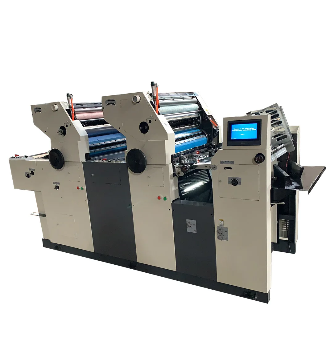 HT262II Two color Paper Offset Printing Machine, Mini Offset Printing