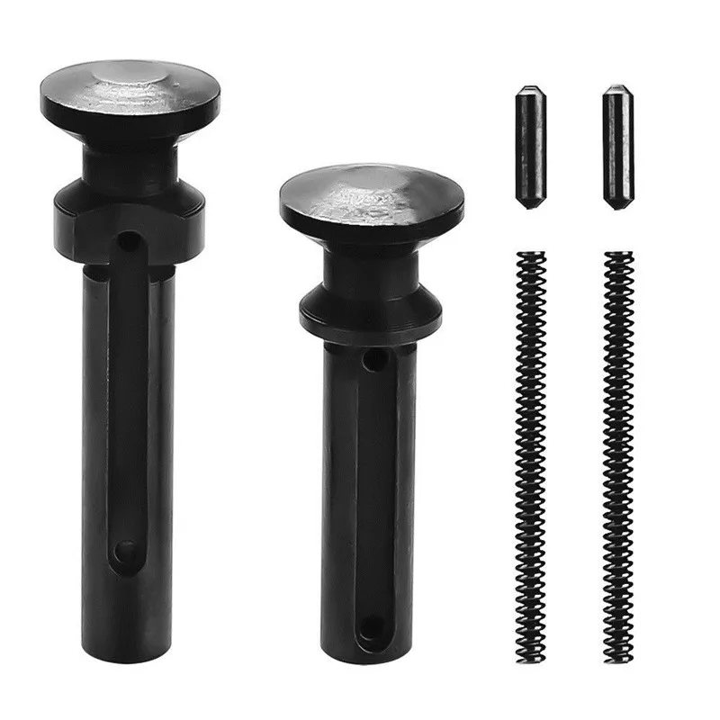 

Extended Takedown & Pivot Pin With Detent & Spring lower parts kit .223/5.56 Replacement ar 15 lower, Black