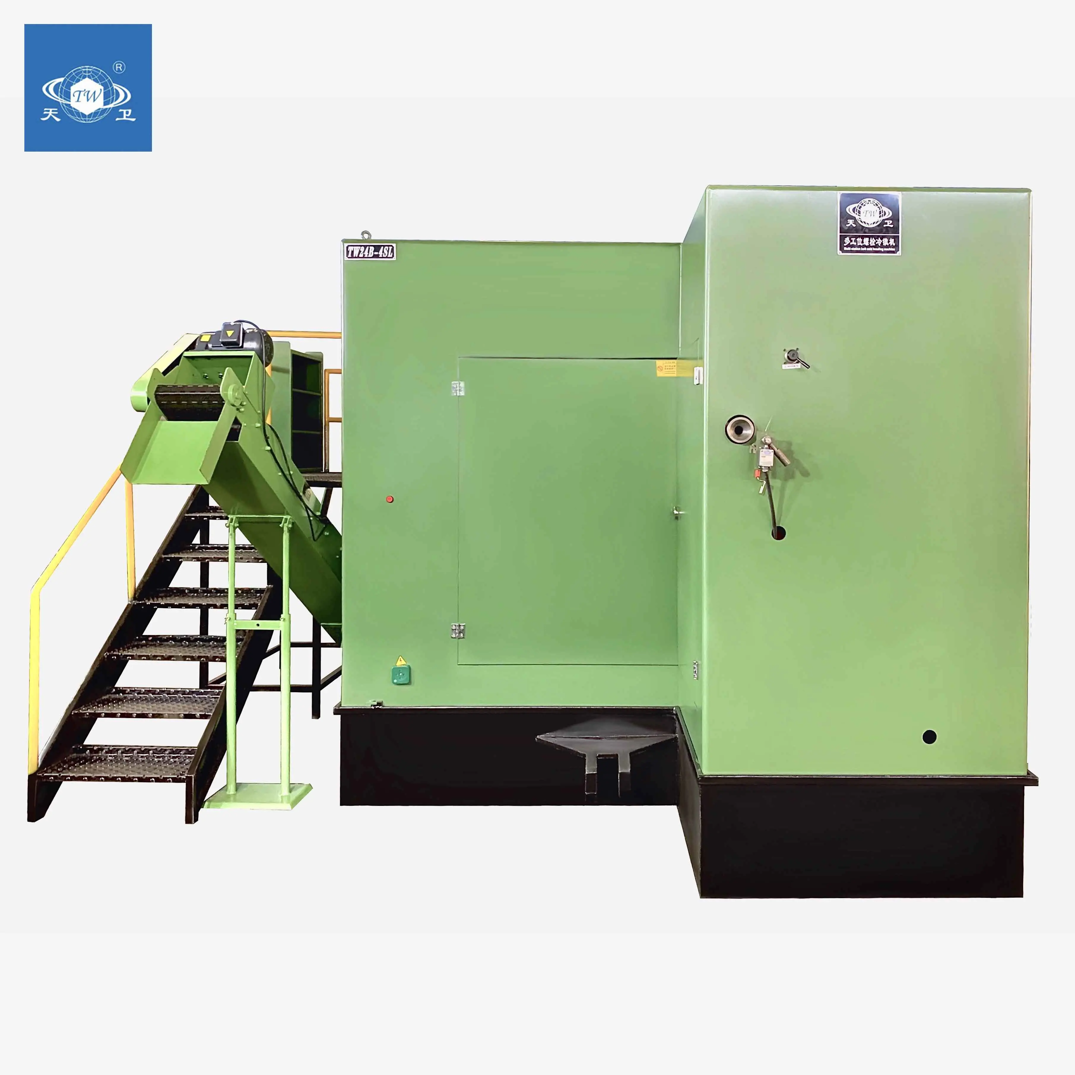 
China 5 Die 5 Blow Bolt Cold Former Machine Automatic Heading Machine for Screw Making M6 - M24, 12 - 250mm 