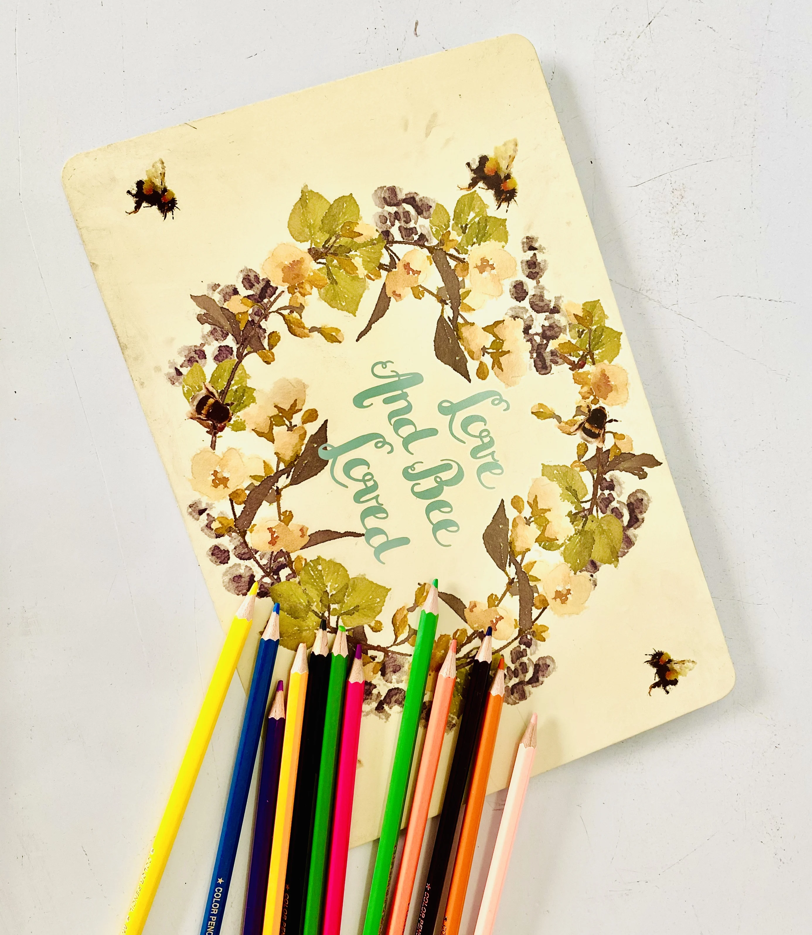 
newest steel/galvanized garden warning sign 