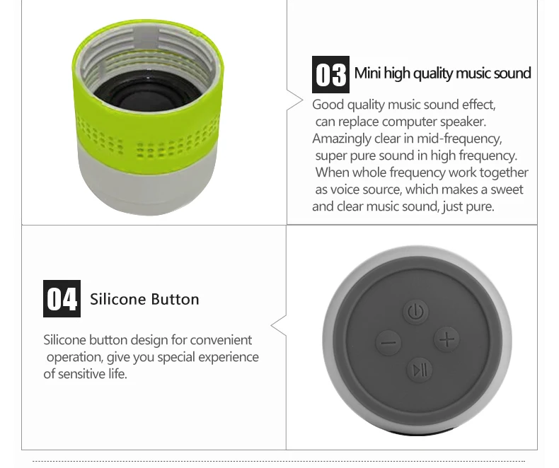 China factory high quality hifi IPX4 waterproof water bottle blue tooth speaker - ANKUX.COM