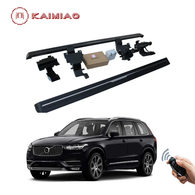 

Free shipping For Volvo XC90 2015+ Electric Running Board LED SUV Automatic Side Step