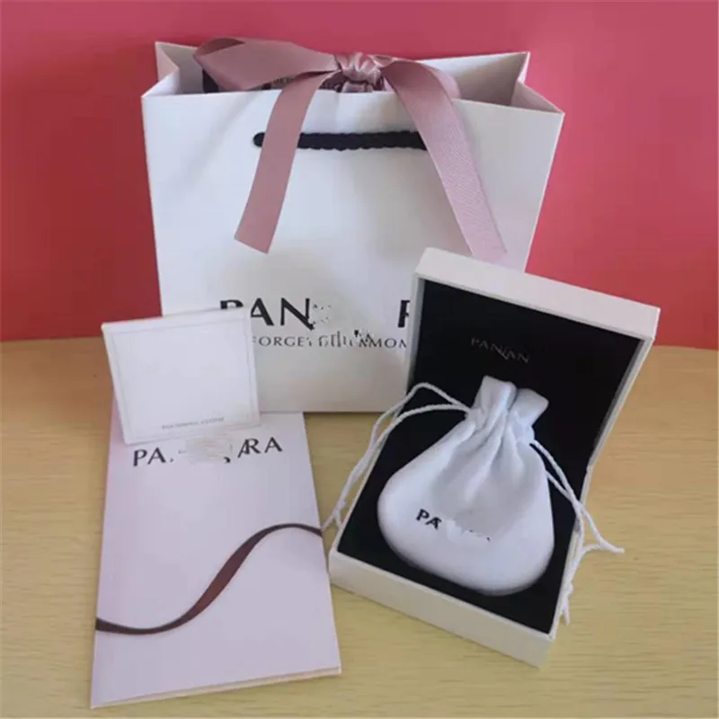

Jewelry box set ring bracelet necklace beaded bag exquisite gift box small pouch fit for pandora box