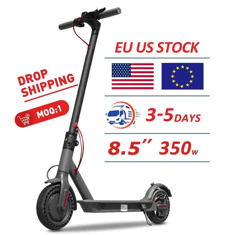 

Drop Shipping EU US Warehouse 8.5inch Trotinette-Electrique- Waterproof Fast Electric Scooter wholesale