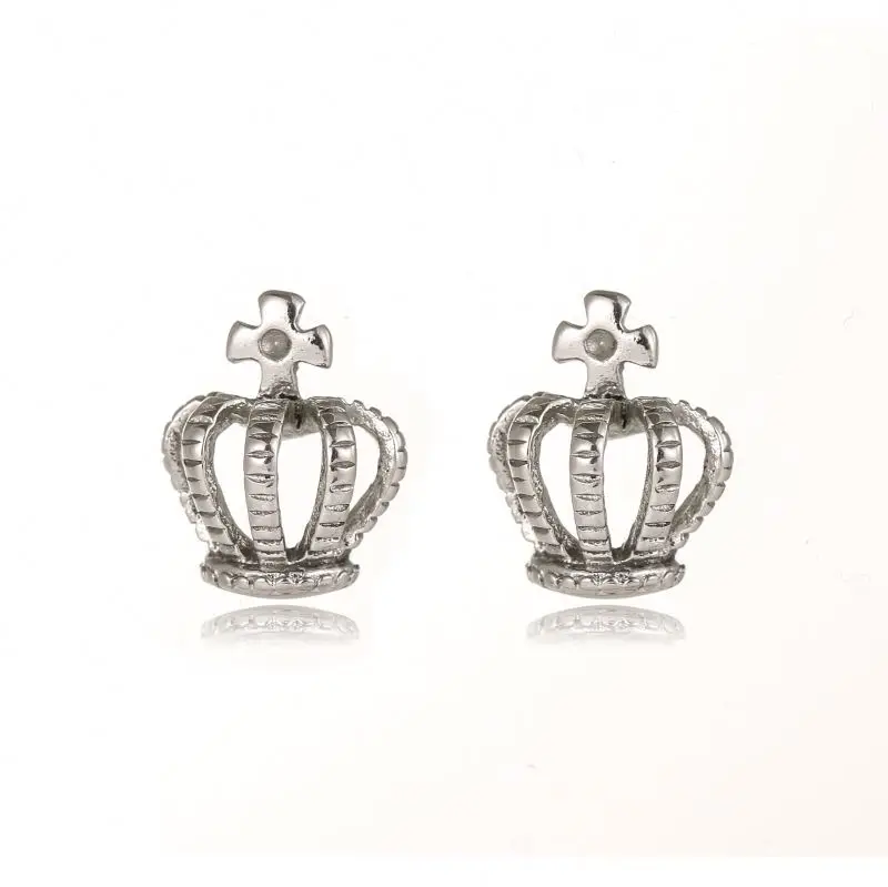 

Gold-plated stainless steel king crown necklace accessories pendant necklace female fashion simple accessories