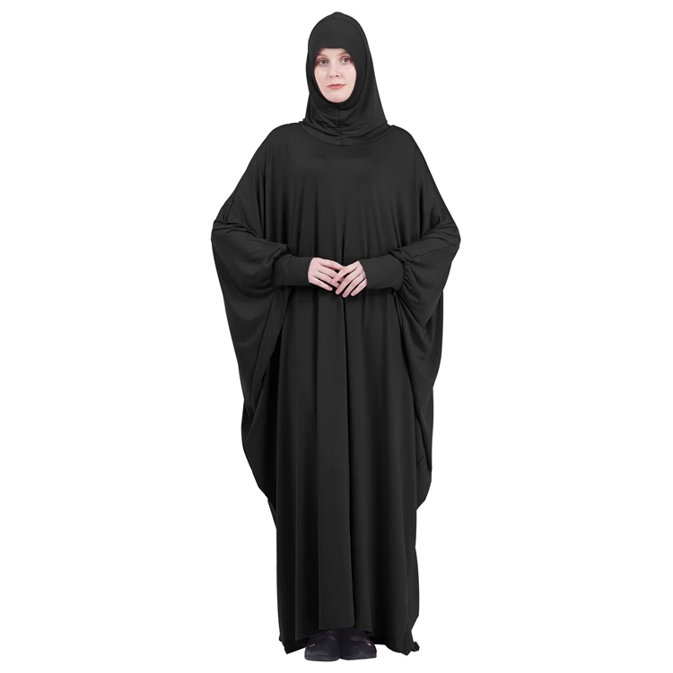 Solid Color Brown Long Sleeve Islamic 