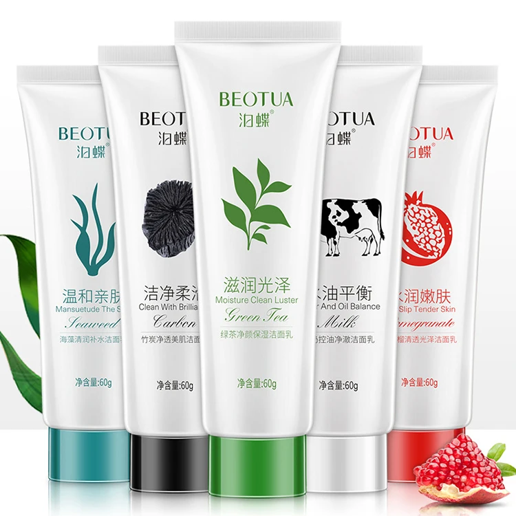 

BEOTUA OEM ODM hot selling Natural skincare Oil-controlled deep cleaning Face Wash Cleanser