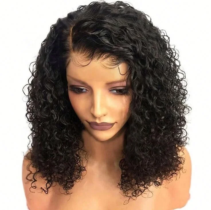 

New Arrival Short/Long Style Curly Wig Headgear For Black Women Ladies Synthetic Wigs, Pics