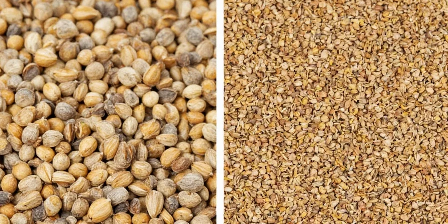 Close-Up of Coriander Seeds