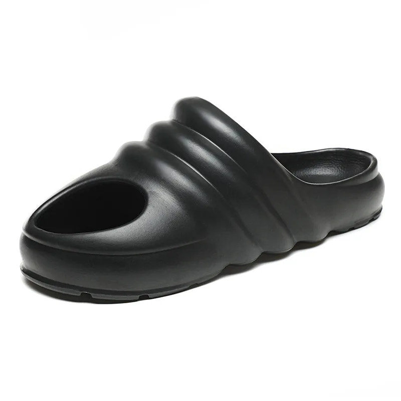 

free shipping Ins fashion outdoor slip on casual flat comfort casual yeezy slides slippers for men, Picture