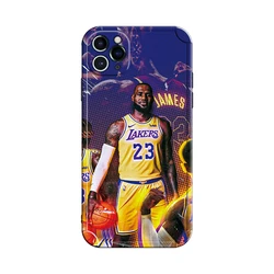 Four Straight Edge Masculine James IMD Phone Cases For iPhone 13 Pro Max 13 8 Plus XR XS Max SE 2020 Back Cover Cartoon IMD Case