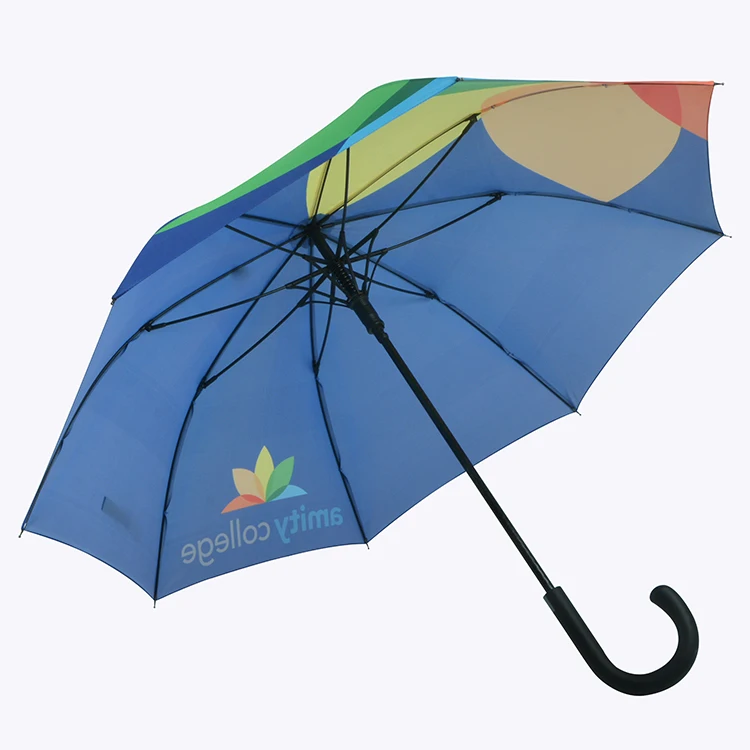 

23inch high quality custom advertising promotional rain straight umbrella