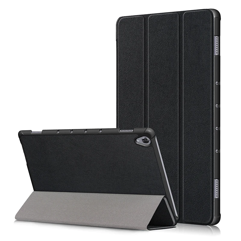 

Smart Flip PU Leather Magnetic Tablet Case For Mediapad M6 10.7 2019 Tri fold tablet case