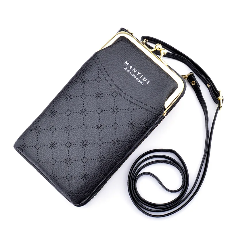

2021 new women wallet fashion crossbody phone bag purse