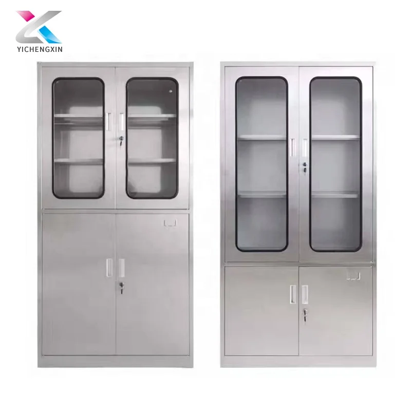 
304/201 Stainless steel instrument cabinet hospital medical instrument cabinet 