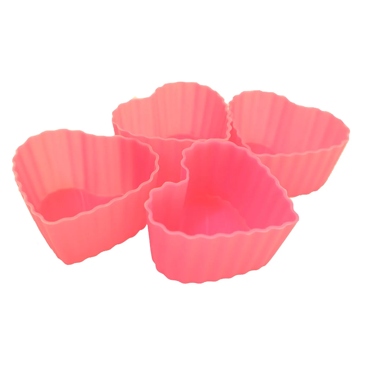 

Heart Shape Cupcake Liners Nonstick Muffin Cups Cake Molds Reusable Cupcake Holder Manufacturer, Pms color