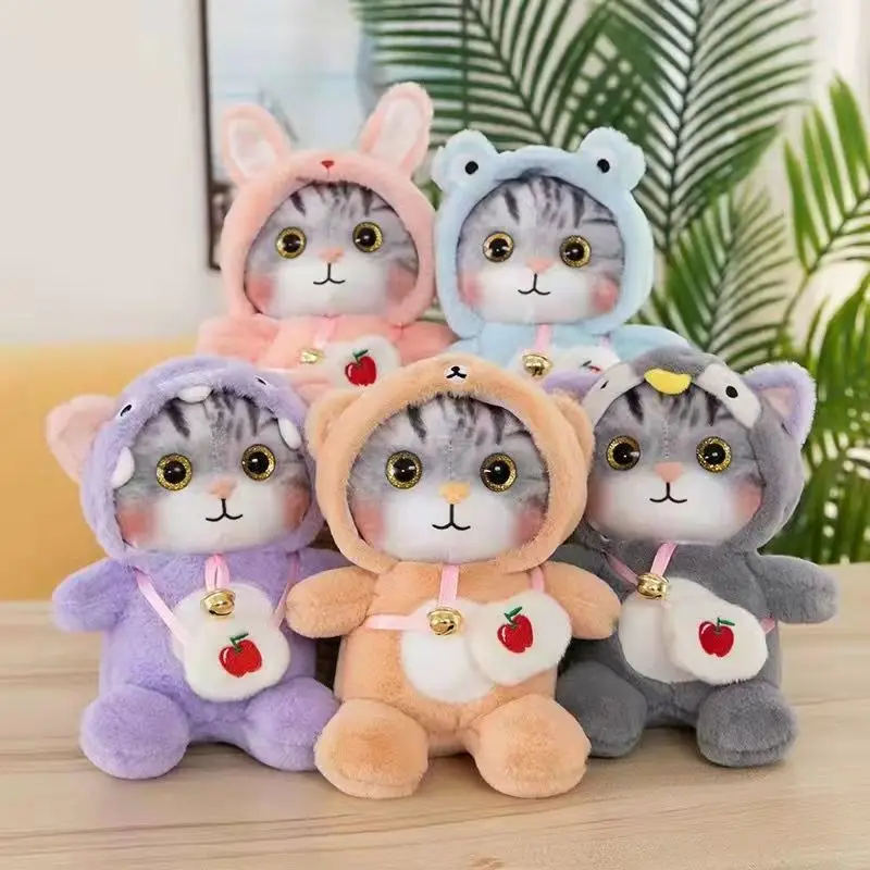 

plush cat lovely cute toy