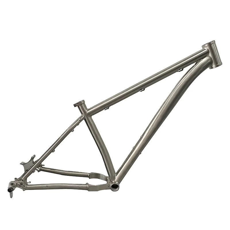 

Titanium Alloy MTB Frame 29er 17 M Size Gr9 Ti Material Bike Frame In Stock Factory Direct Sell, Metal