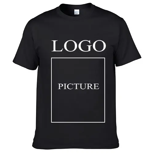 

Wholesale 100% Cotton Blank O Neck Designer Tshirt Custom LOGO Custom Print Tshirts