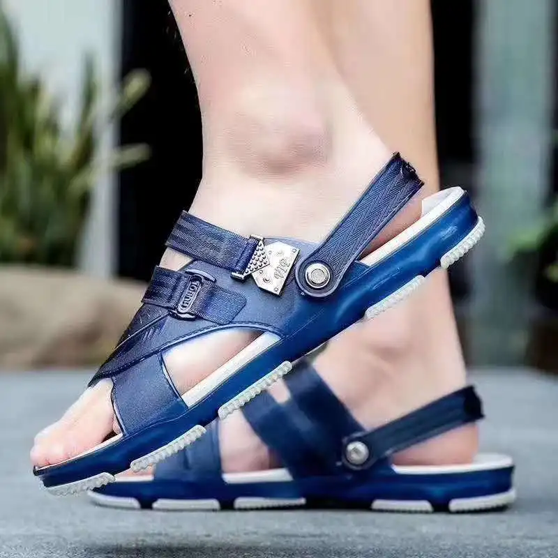 

2021 summer shoes wholesale New design fashion Salable Beach Designer Rubber Slides Men Slides Flip Flop Men Slipper, Multiple colour