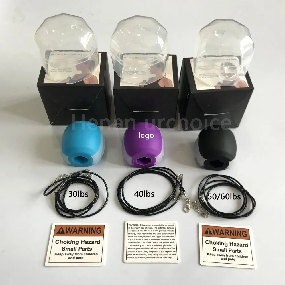 

male face chew Jaw exercise release ball equipment jawline exercise tool for man thin jawliner trainer