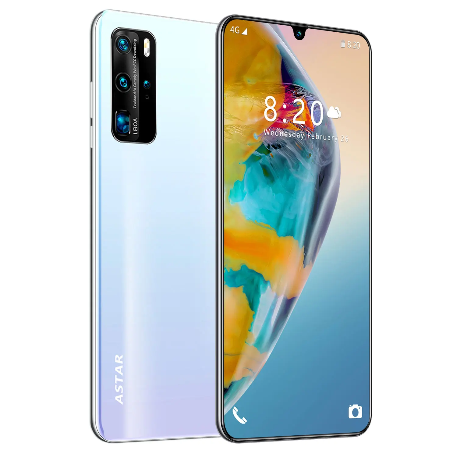 

Hot Selling P40 Plus New 100% Original Mini Smartphone 4G Phone Cell Phones Network Mobile Cellphones