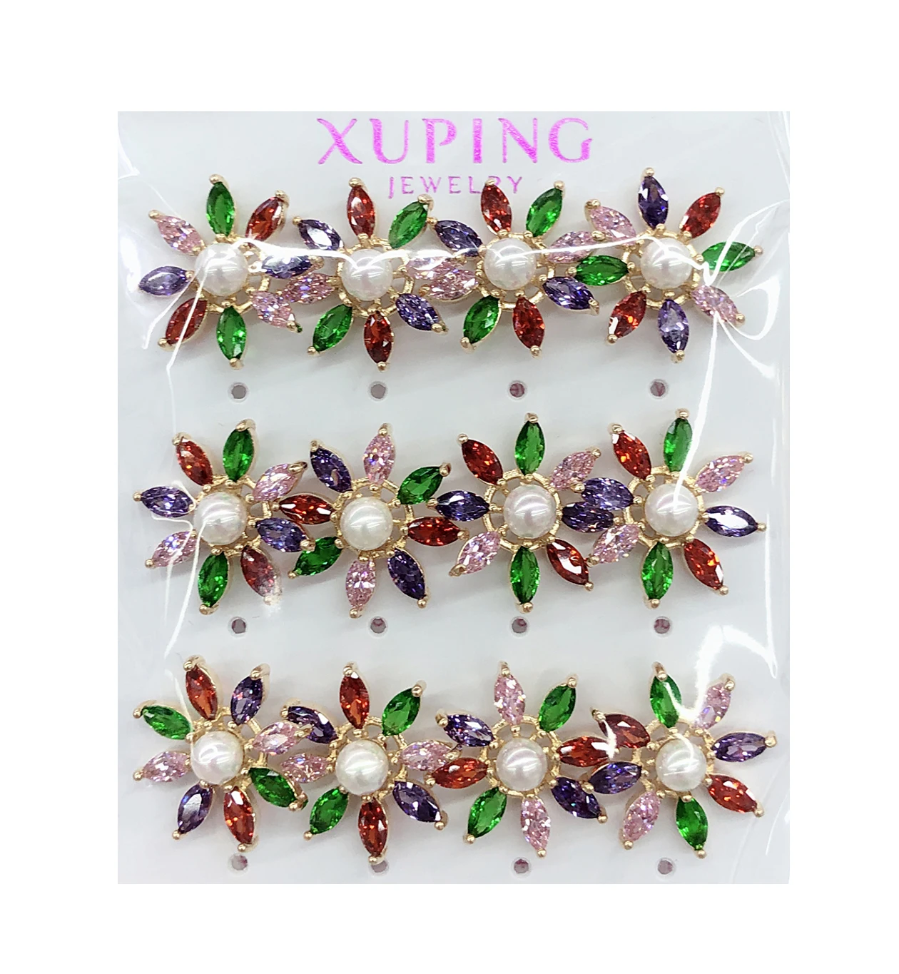 

011 XupingJewelry Shop selling new pearl shell trendy jewelry pearl earring for ladies