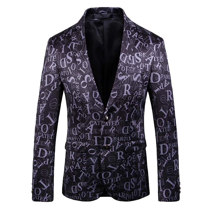 

J0038 Slim Fit New Arrival Mens Floral Blazers Floral Prom Dress Blazers Elegant Wedding Blazer and Suit Jacket