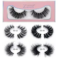 

Charming eyelashes enlarge the eyes magnetic eye lashes 3d silk fake eyelashes with own packaging