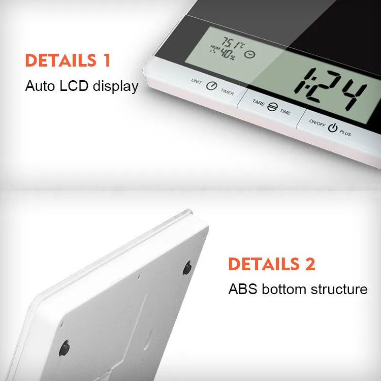
Factory Direct Sale Touch Sensor Standard Portable Food Scale Digital Kitchen 