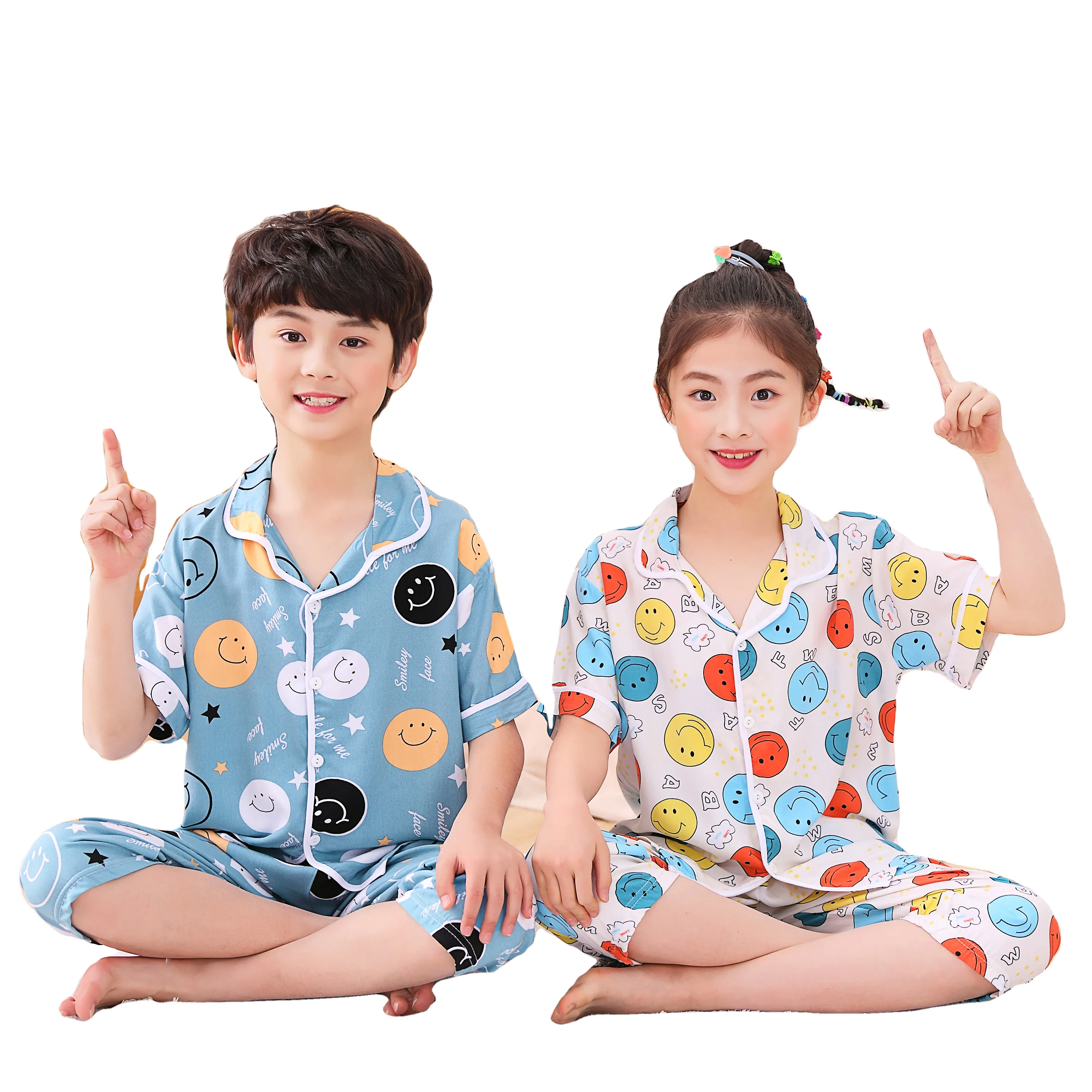 

2021 Kids clothing children's two-piece girl's autumn pajamas suit for boys and girls casual home wear kids clothing sets, A variety of colors are available