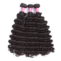 

16 18 20 22 inches Original Peruvian Hair Weaves Pictures Deep Wave Curly 3 Bundles Deals