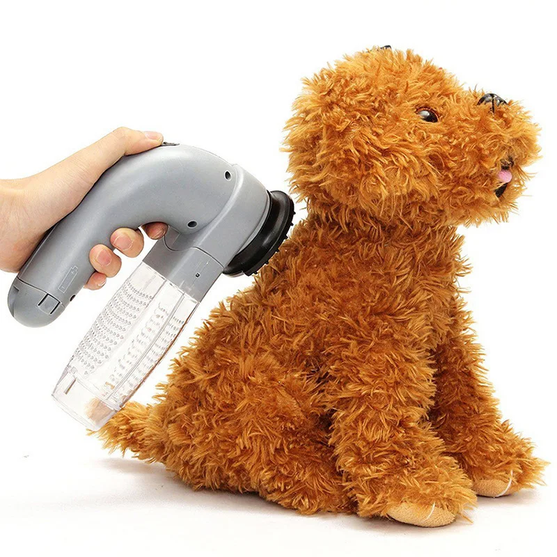 

Pet Grooming Brush Deshedding Tool Electric Pet Hair Remover Suction Device For Dog Cat Clean Fur
