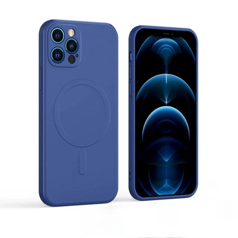 

Magsafe case for iphone 11 with wireless charge silicone customizable phone case